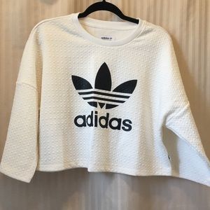 Adidas adicolor crop top